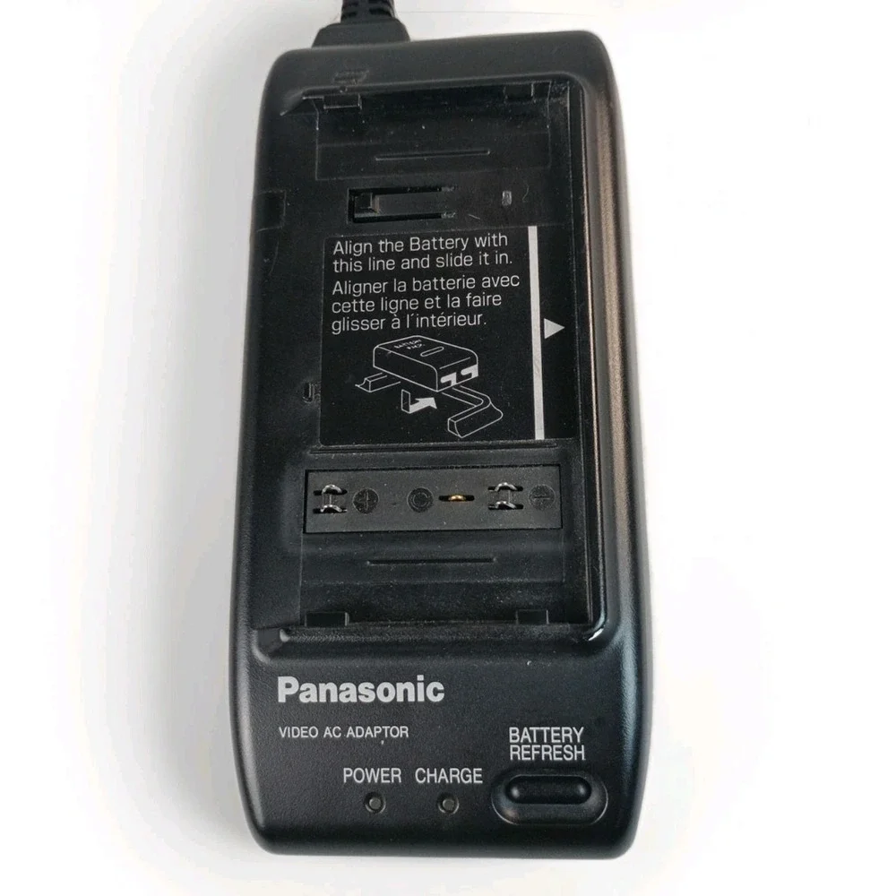 Panasonic PV-A17 Video AC Adapter VHS Camcorder Battery Charger Power Up